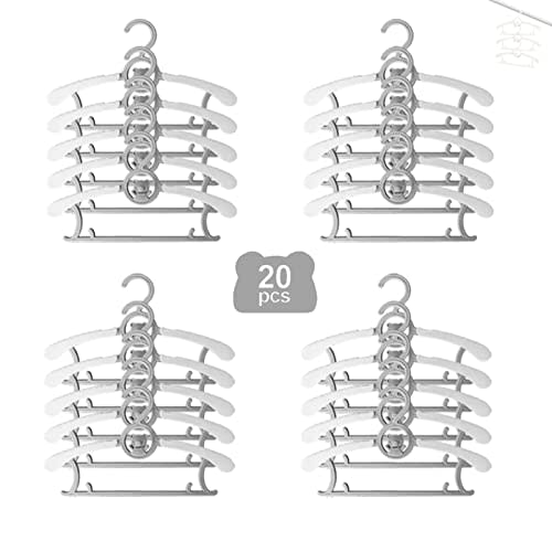  Baby Hangers 20pcs Adjustable Non-Slip Children Baby Nursery  Closet Hangers Children Coat Hanger Extendable Laundry Infant Hangers for  Girl Boy Toddler Kid Child Newborn Laundry Gifts (20 pcs, Brown) : Home