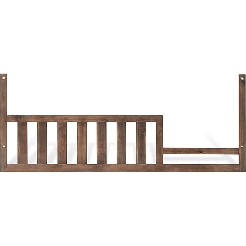 Child Craft Kieran Guard Rail Toddler Bed Conversion Kit, Toasted Chestnut