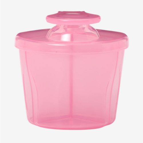Dr. Brown's Travel Formula Dispenser with Lid, BPA Free - Pink - Holds 27oz