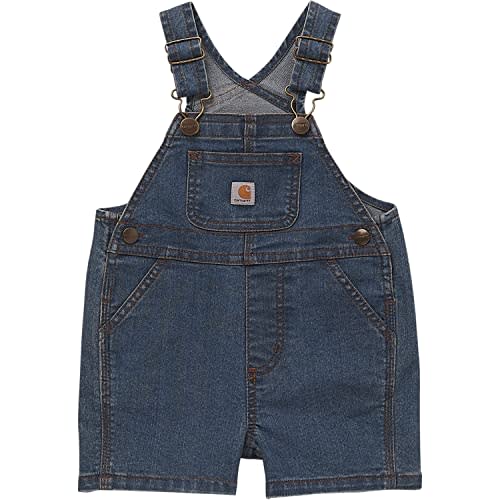 Carhartt Unisex Baby Rugged Flex Loose Fit Denim Shortall