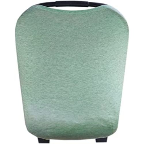 Baby Car Seat Cover and Nursing Cover Multi-Use Stretchy 5 in 1 Gift"Emerson" by Copper Pearl