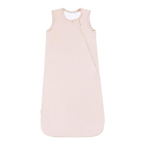 Rayon Made from Bamboo Sleep Sack 6-12 Months 1.0 Tog Ultra Soft Baby Wearable Blanket Toddler Sleeping Sack for Babies Unisex Girl Boy 2-Way Zipper Baby Sleeping Bag Breathable Lightweight Medium - Pink - M(6-12M)