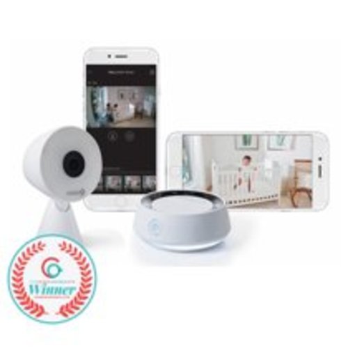 Safety 1st HD WiFi Baby Monitor with Sound and Movement Detecting Audio Unit, White