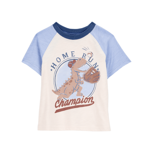 Baby Dinosaur Baseball Short-Sleeve Tee - Carter's | Carter's