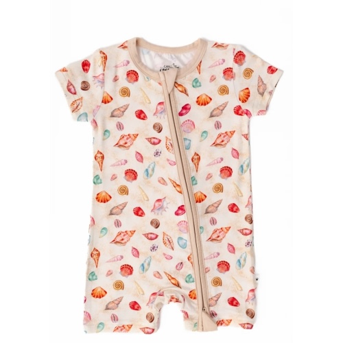 Sea Shells Bamboo Shortie Romper
