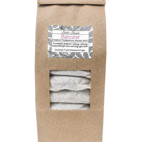 Organic Postpartum Herbal Bath - Pack of 7 sachets - For after childbirth - Sitz Bath - Promotes Healing and Relaxation after birth - V-steam