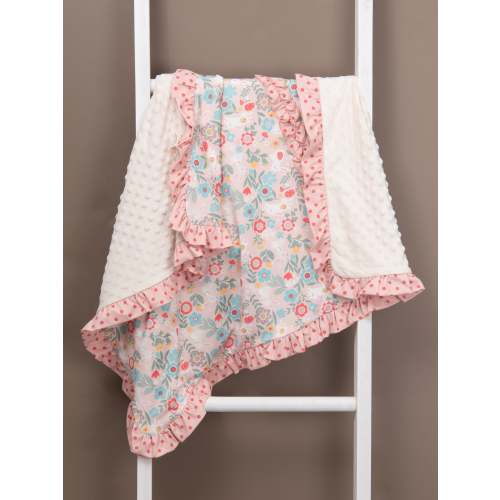 Lilly Belle Cottontail Ruffle Blanket