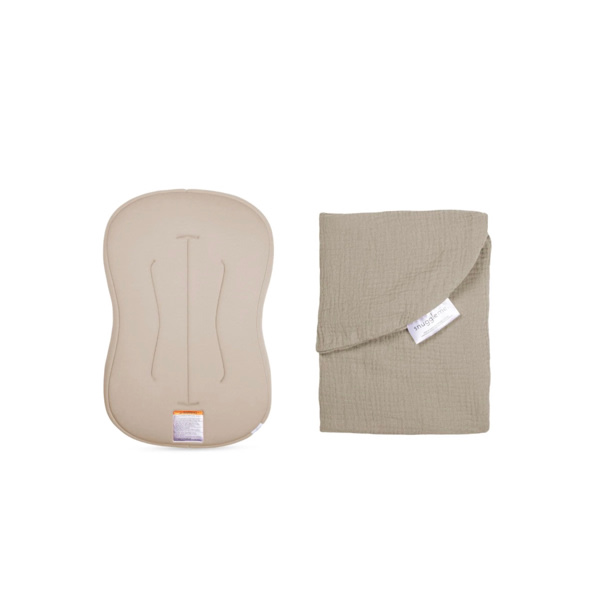 Lounger Curve + Muslin Cover Set | Birch