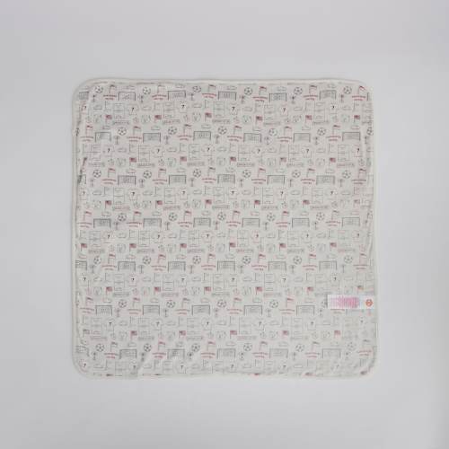 Manchester United Baby Printed Blanket Red