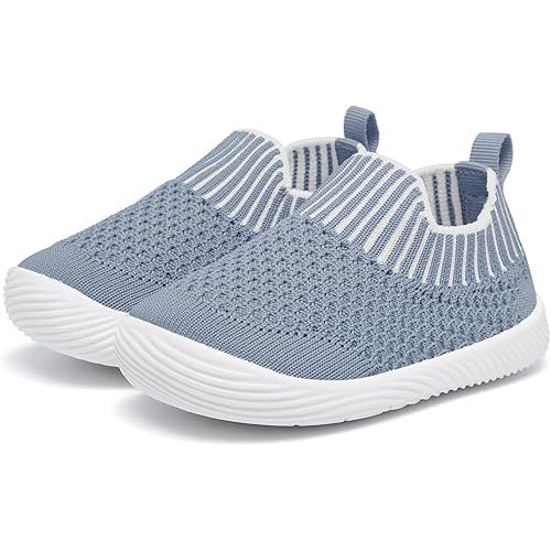 MORENDL Baby Toddler Walking Socks Non-Slip Breathable Unisex Casual Sneakers
