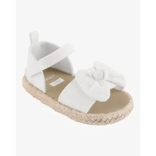 Baby Casual Espadrille Sandal - White - Carter's | Carter's