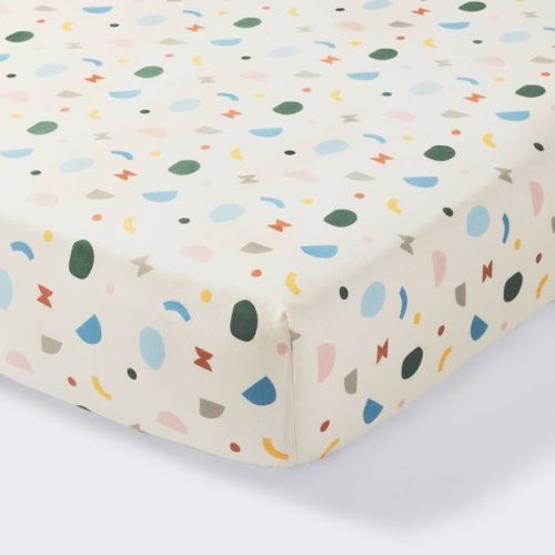 Cotton Fitted Crib Sheet - Geo - Cloud Island™