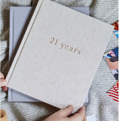 First 21 Years Journal Book