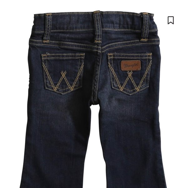 Wrangler Infant Boys' Dark Wash Jeans