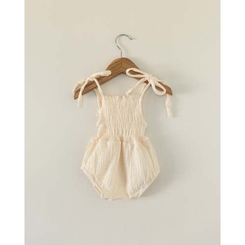 Ruby Romper in Cream