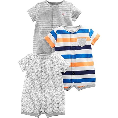 Simple Joys by Carter's Baby 3-Pack Snap-up Rompers