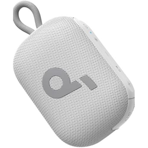 soundcore Select 4 Go Bluetooth Shower Speaker by Anker, IP67 Waterproof/Dustproof, Portable, Wireless, 20H Playtime, Floatable, Powerful Sound, Electronics for Outdoors/Home/Office/Travel/Party-White