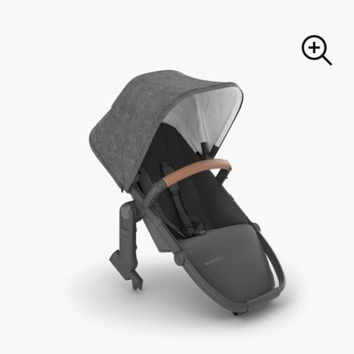 Rumbleseat V2+ Greyson - Charcoal Mélange | Carbon Frame | Saddle Leather - Greyson - UPPAbaby