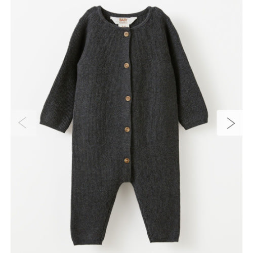 Organic Knit Long Sleeve All In One