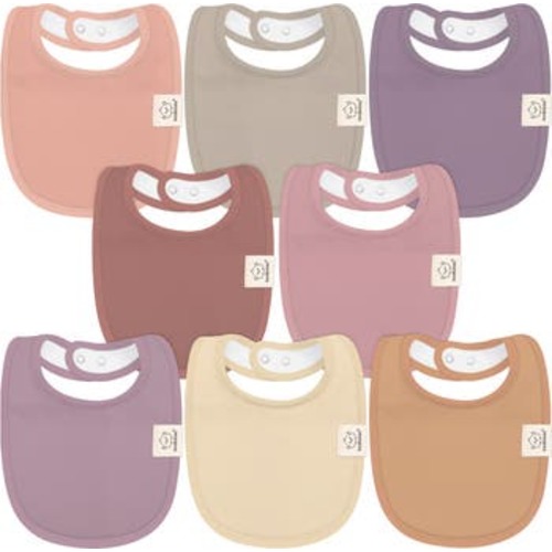 8-Pack Baby Drool Bibs