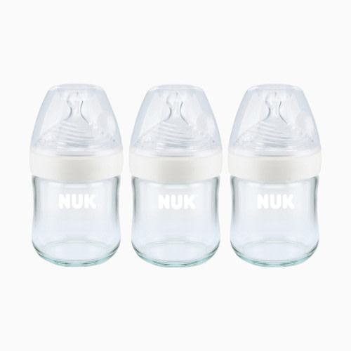 NUK Simply Natural Glass Bottle - 4oz.