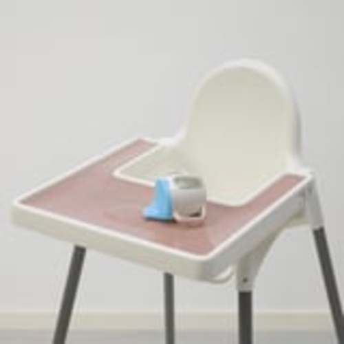 ANTILOP tray mat, pink, 15x15" - IKEA