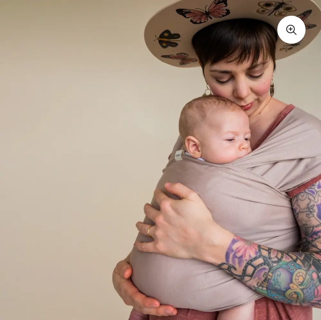 Fawn Baby Wrap Carrier | hope&plum Baby Carriers