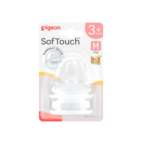 SOFTOUCH BPP PERISTALTIC PLUS TEAT M 2PCS – Pigeon Australia