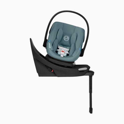 Cybex Aton G2 Swivel Infant Car Seat with Load Leg Base - Stormy Blue