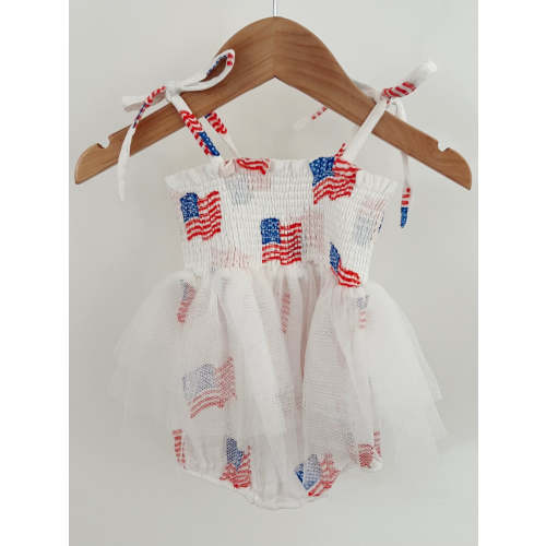 Muslin Tutu Bubble, American Flag
