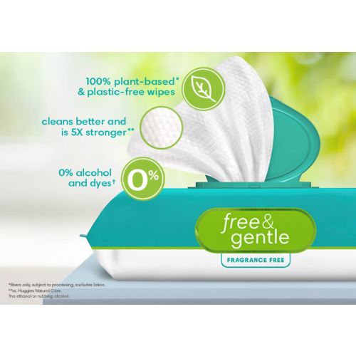 Free & Gentle™ Wipes | Pampers