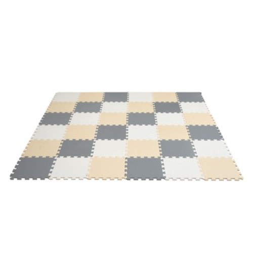 VEVOR 36 Tiles Kids Play Mat, 0.4 Inch Toddler Play Mat with EVA Foam, 12" x 12" Puzzle Play Mat with 36 sq.ft Coverage, Interlocking Toddler Mats