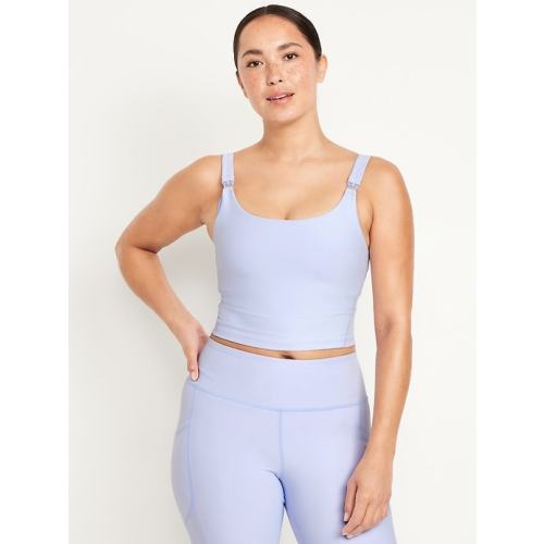 Maternity PowerSoft Rib Nursing Sports Bra