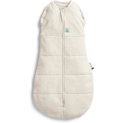 ergoPouch 2.5 TOG Cocoon Baby Sleep Sack 0-3 Months, Swaddle Sleeping Bag, Temperature Control Wearable Blanket (Oatmeal Marle)