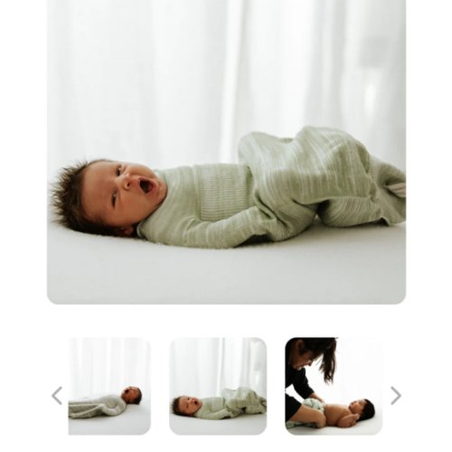 Bamboo Blend Mint Swaddle Sleep Sack – Swaddelini