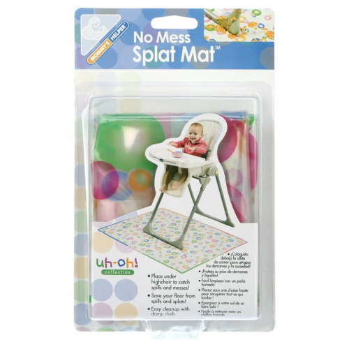 Mommys Helper No Mess Splat Mat, Printed
