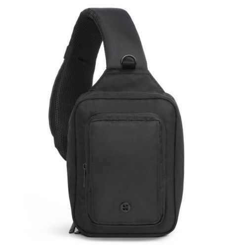 Huggies Signature Sling Solid Shoulder Diaper Bag - Black