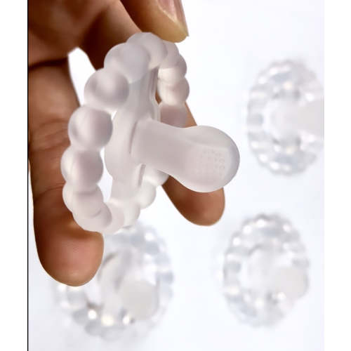 The BUBIE Orthodontic Pacifier + Teether Ring