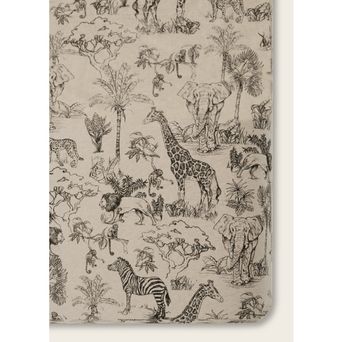 Vintage Safari Nursery - Crib Sheet