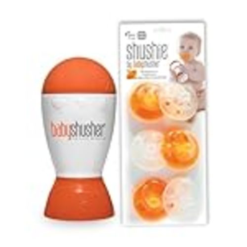 Baby Shusher - The Original | Portable Sound Machine for Babies | Sleep Soother | Used by Pediatricians | Human Shhhh Sound | Attaches to Stroller | Shusher | Newborn Essentials | Baby Shower Registry - Single - Baby Shusher