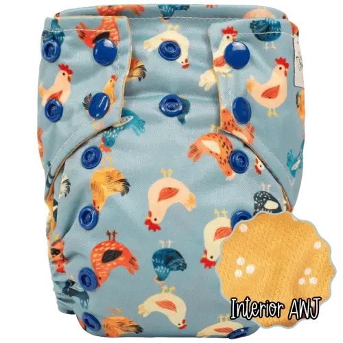 Tiny Tushies Newborn AIO Cloth Diaper