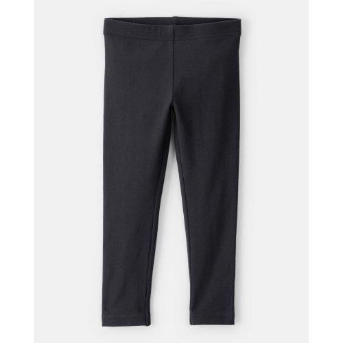 Toddler Girl Cotton Stretch Leggings - Black - Carter's | Carter's