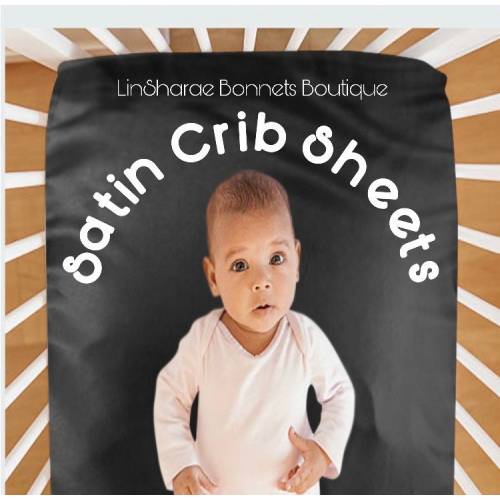 Satin Crib Sheet| Satin Fitted Crib Sheet | Play Pin | Bassinet | Mini Fitted Cot Sheet | Nursery Bedding | Silky Satin Sheet | Baby Gift