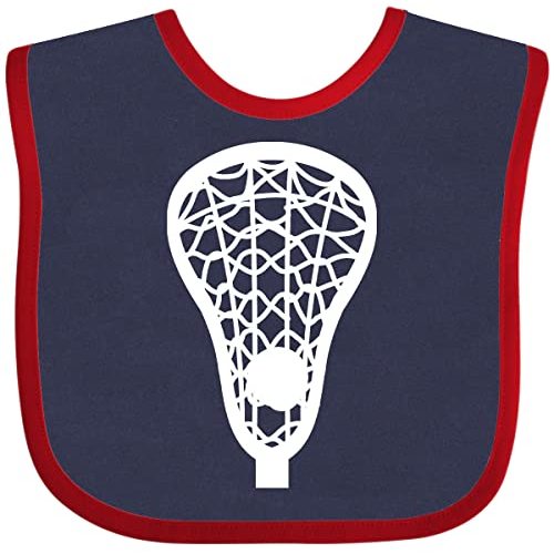 inktastic Lacrosse Sports Team Coach Player Baby Bib