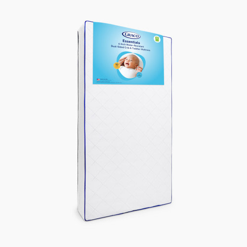 Graco Essentials 6-Inch Water-Resistant Dual-Sided Crib & Toddler Mattress
