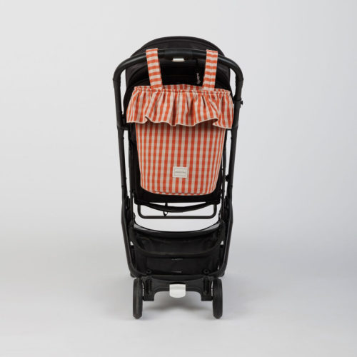 Basket Vichy - Rose + Red - Minicoton