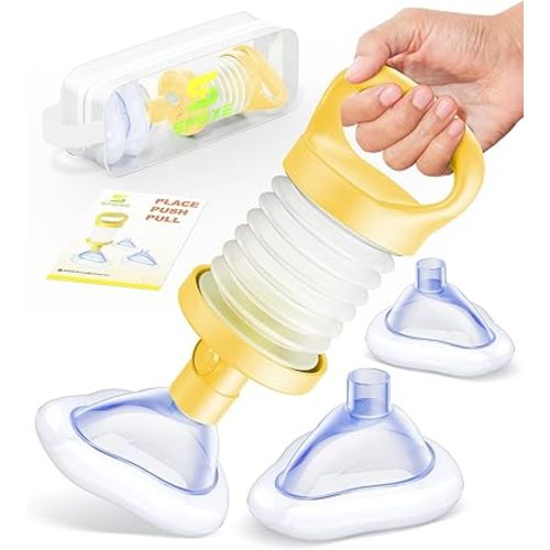 Life-Saving Choking Rescue Device, FSA/HSA Eligible Anti Choking Device, Portable Airway Suction for Adults, Kids, Seniors, Infants, Home Car Travel Emergency