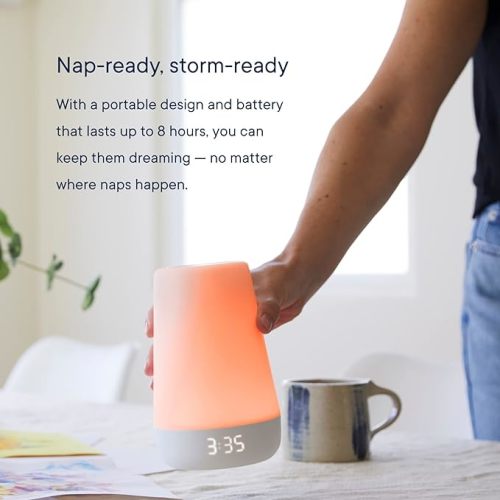 Rest+ 2nd Gen Baby Sleep Bundle includes Hatch Rest+ 2nd Gen and portable Rest Go | Sleep Sounds for Nursery, Travel and Registry (Putty)