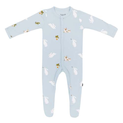 Footie in Ice Rabbit, 0-3M