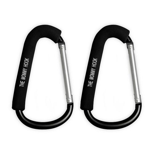 The Mommy Hook® 2-Pack Stroller Assistant in Black